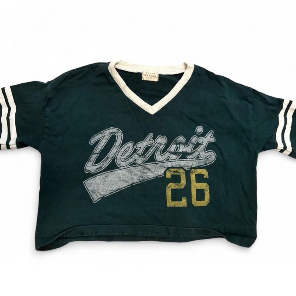 Detroit Green Graphic Tee